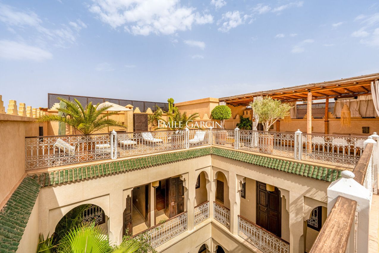 À vendre riad exceptionnel à Marrakech - Emile Garcin Maroc - Image 15