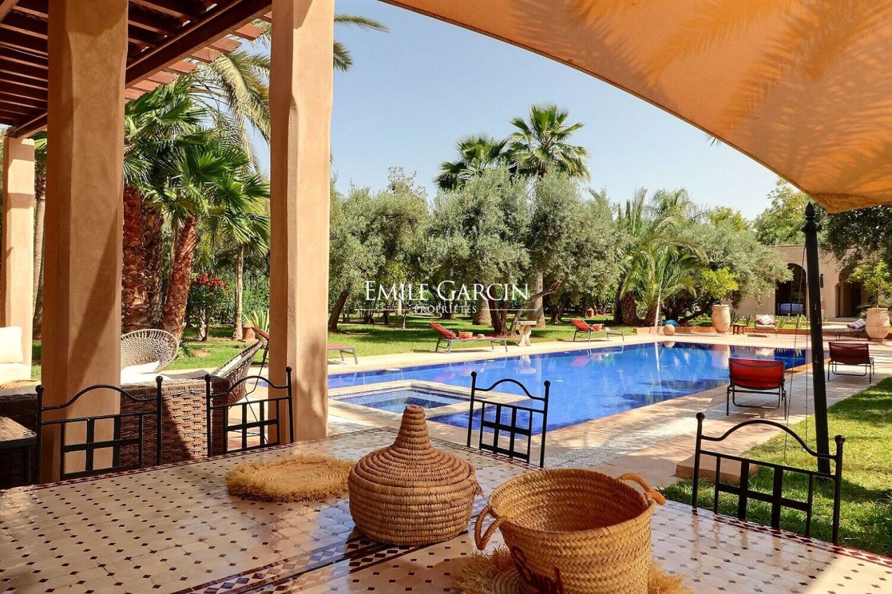 For sale - House - Marrakech - Route de Fès - Private estate - Emile Garcin Maroc - Image 1