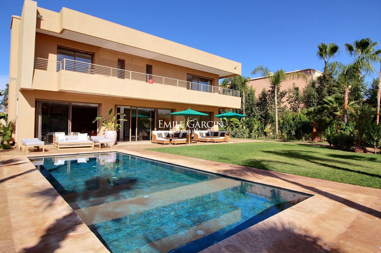 Modern house for sale close to the golf courses in Marrakech - Emile Garcin Maroc - Image 6