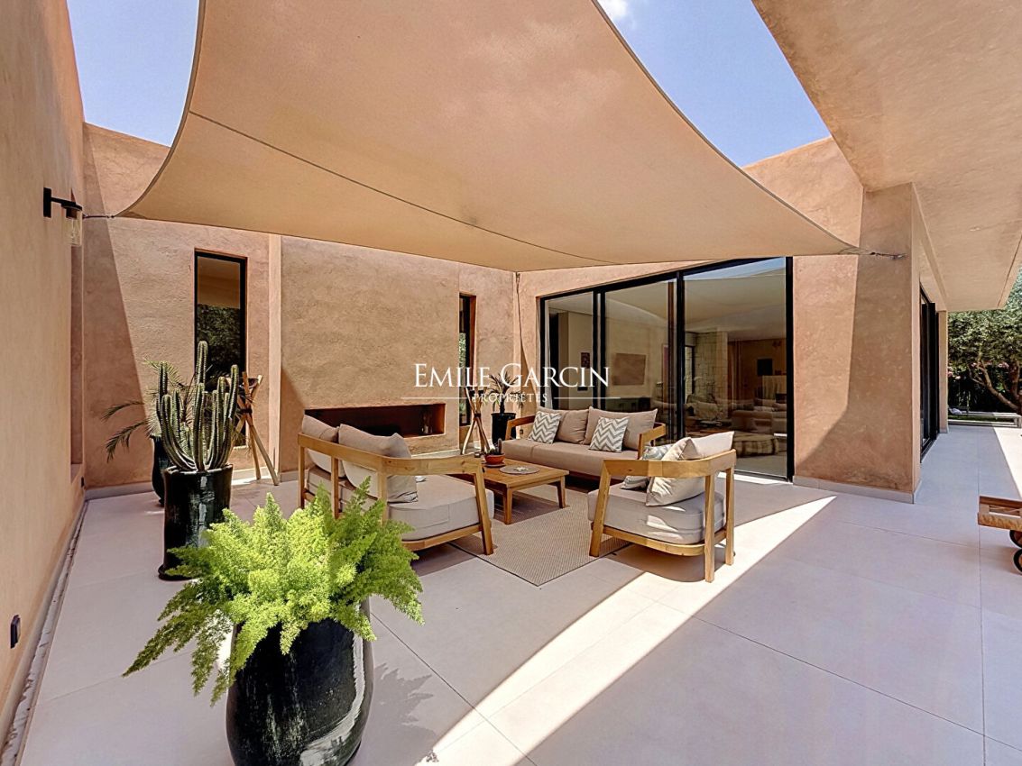 For sale - Marrakech - Single-level villa - Near golf courses - Emile Garcin Maroc - Image 7