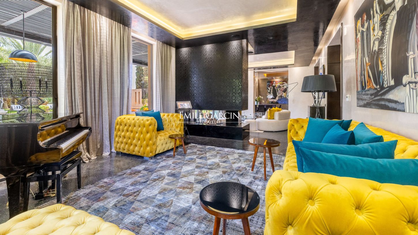 For sale - Marrakech - Magnificent house - Route de Fès - Emile Garcin Maroc - Image 4