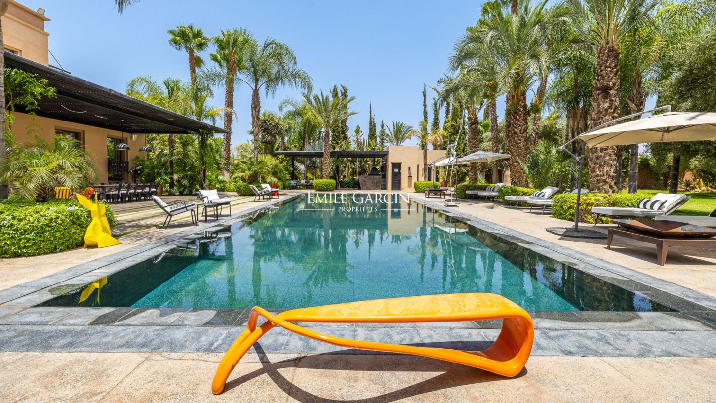 For sale - Marrakech - Magnificent house - Route de Fès - Emile Garcin Maroc - Image 13