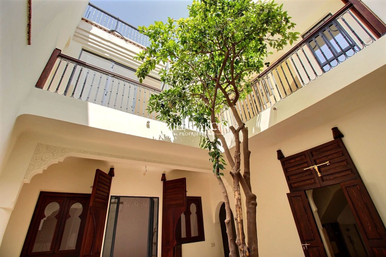 À vendre riad neuf dans le quartier de Bab Doukkala à Marrakech - Emile Garcin Maroc - Image 1