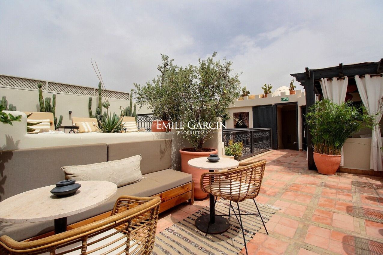 À vendre maison d'hôtes dans le quartier de la Kasbah à Marrakech - Emile Garcin Maroc - Image 7