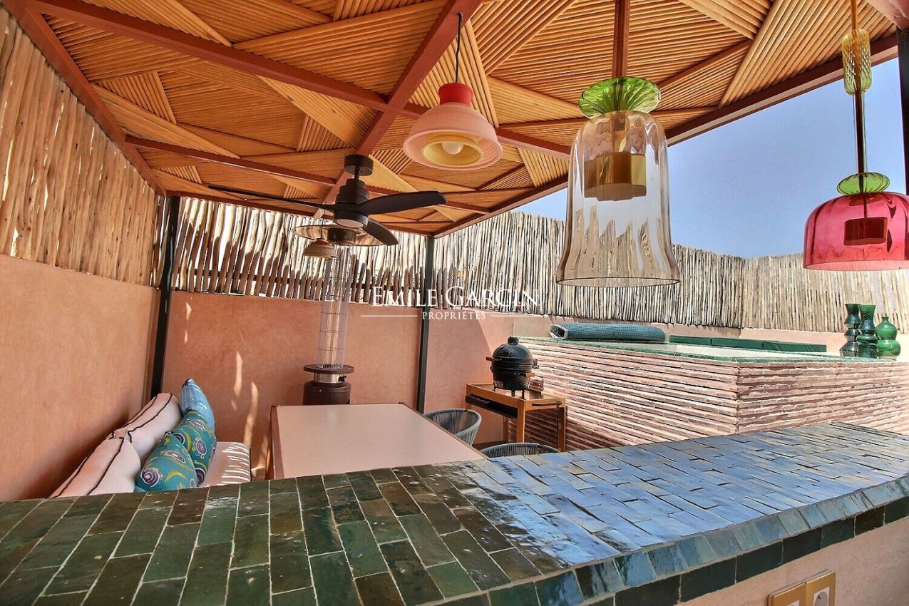 À vendre Riad dans le quartier de la Kasbah à Marrakech - Emile Garcin Maroc - Image 10