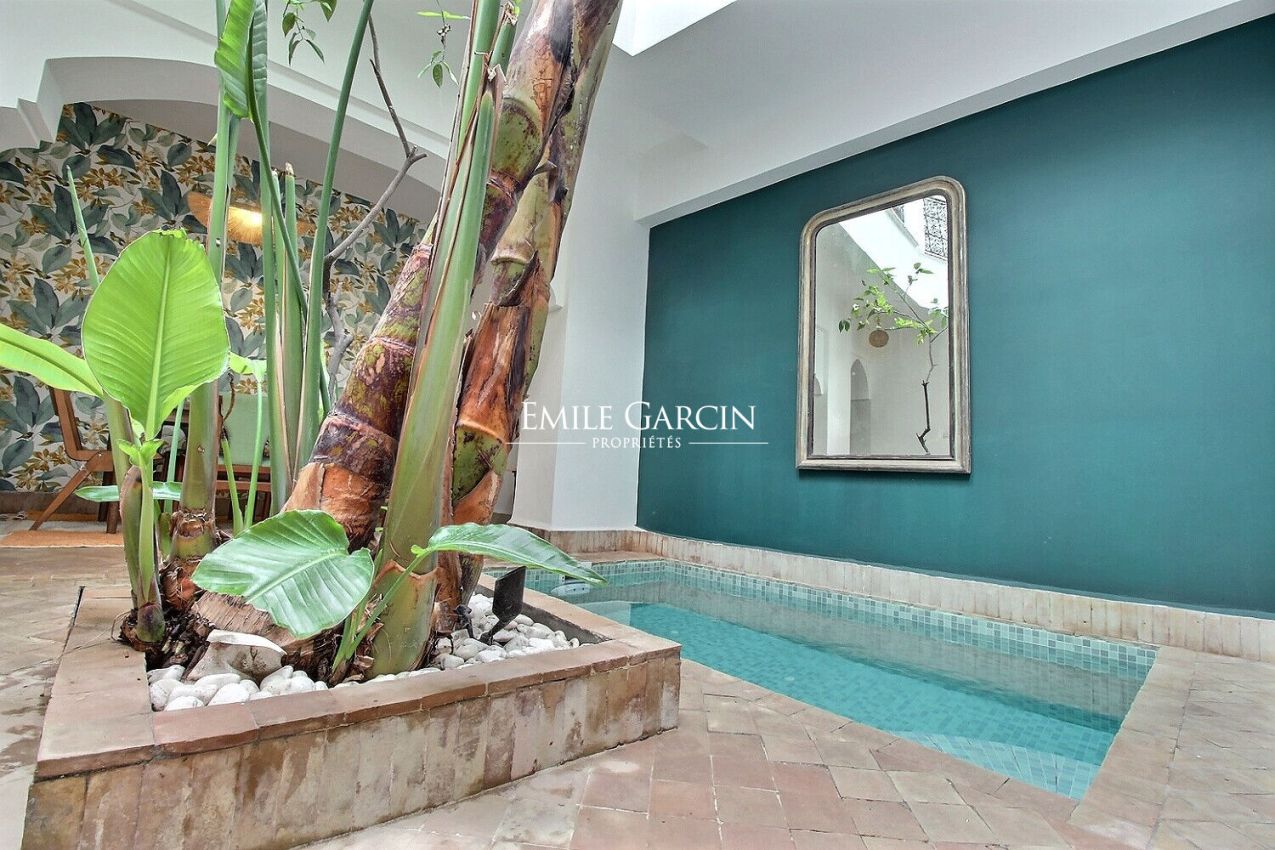 For sale - Riad - Marrakech - Dar El Bacha district - Emile Garcin Maroc - Image 5