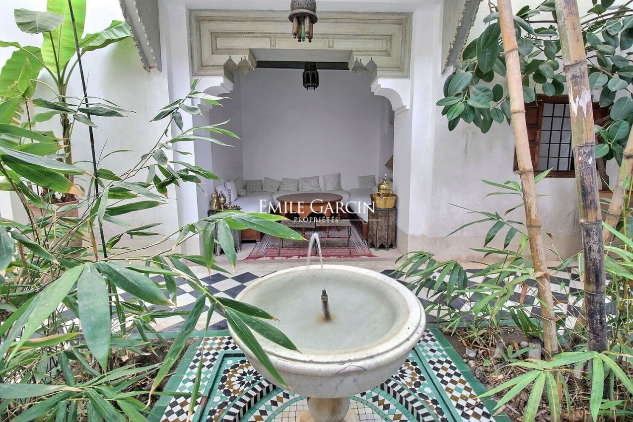 For sale - Riad - Marrakech - Douar Graoua district - Emile Garcin Maroc - Image 2